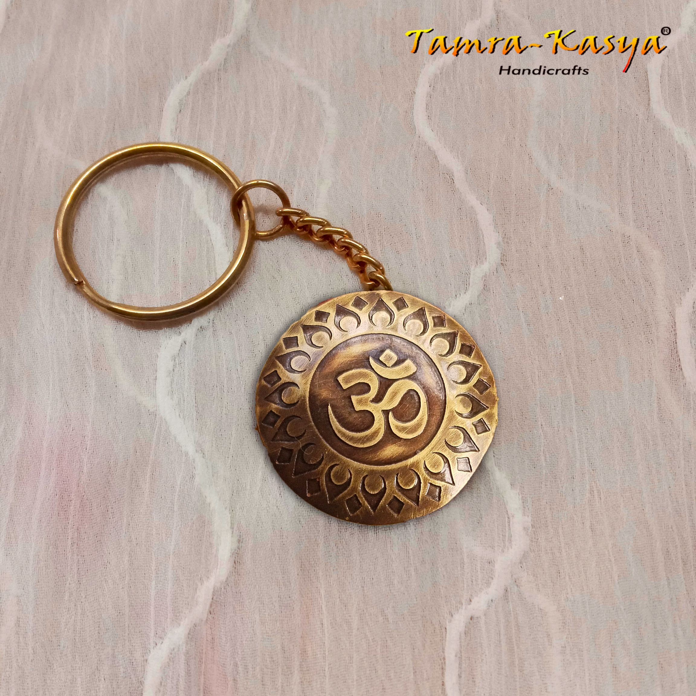 Om key chain Om rakhi By tamra-kasya