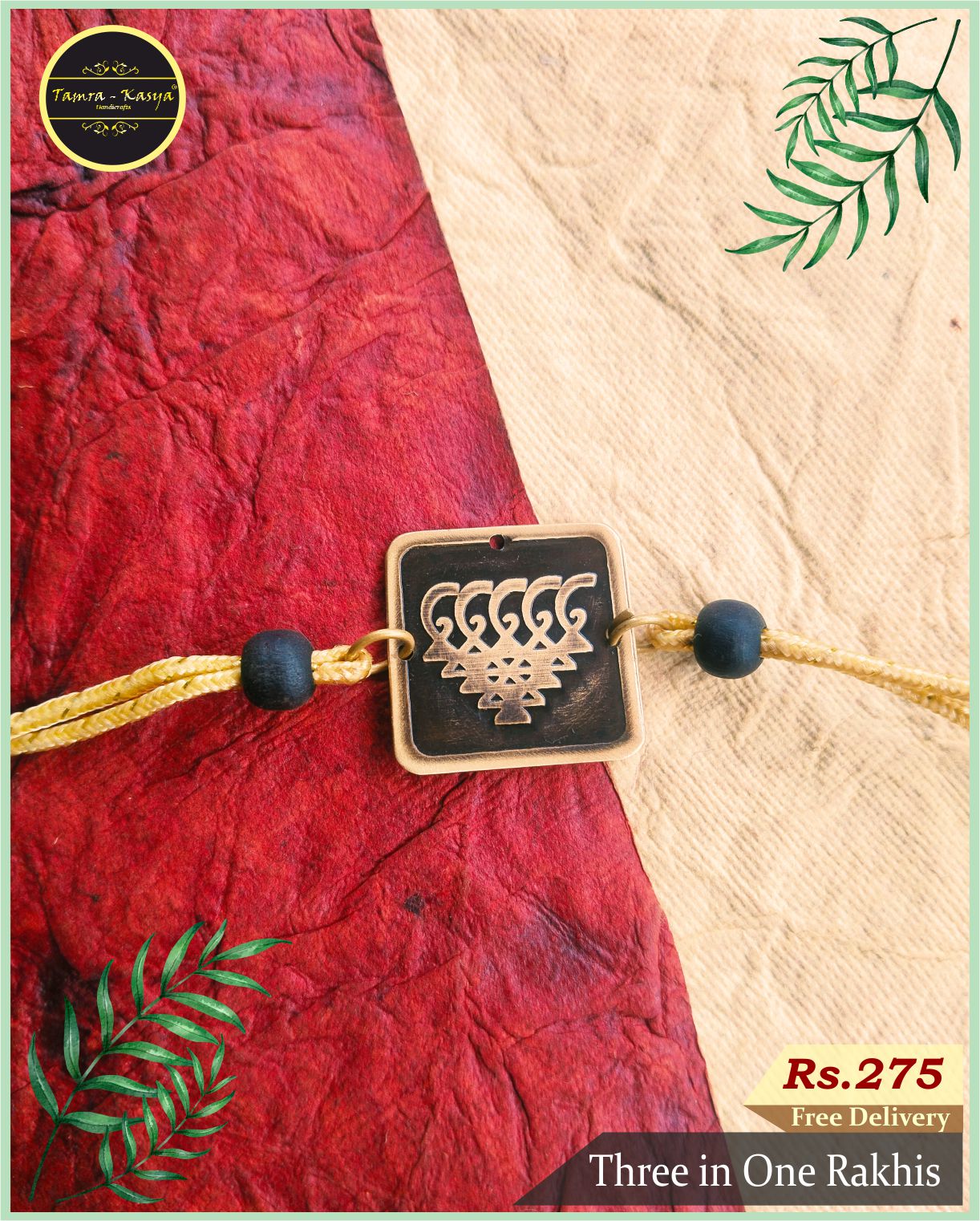 saraswati rakhi BY TAMRA-KASYA
