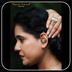evile eye ear cuffs